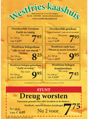 image0 Westfries Kaashuis aanbiedingen van maandag 04-11 t/m zaterdag 16-11